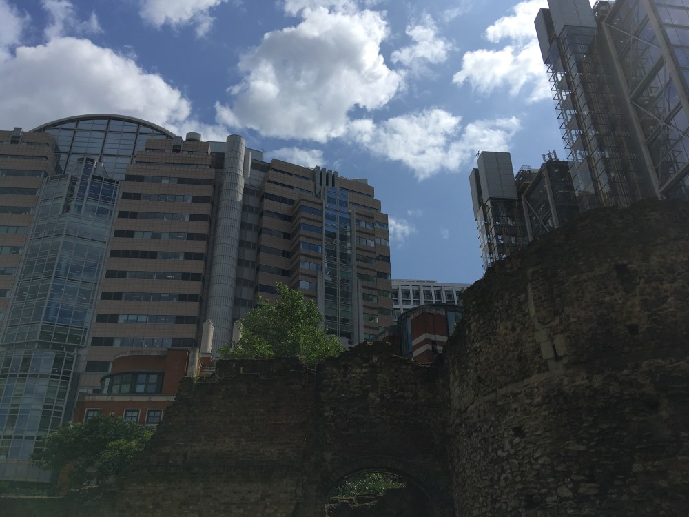 Week 6, Day 2 pm, Barbican Visit. Having a grump…feel better now Alice is on the way.